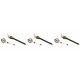 Igniter / Heating element with black quartz crystal for pellet stoves Ferroli, Eco Spar, BURNiT and others, total length 123mm, 300W - x3 | Igniters / Resistors for Pellet Stoves | Pellet Stove Parts |