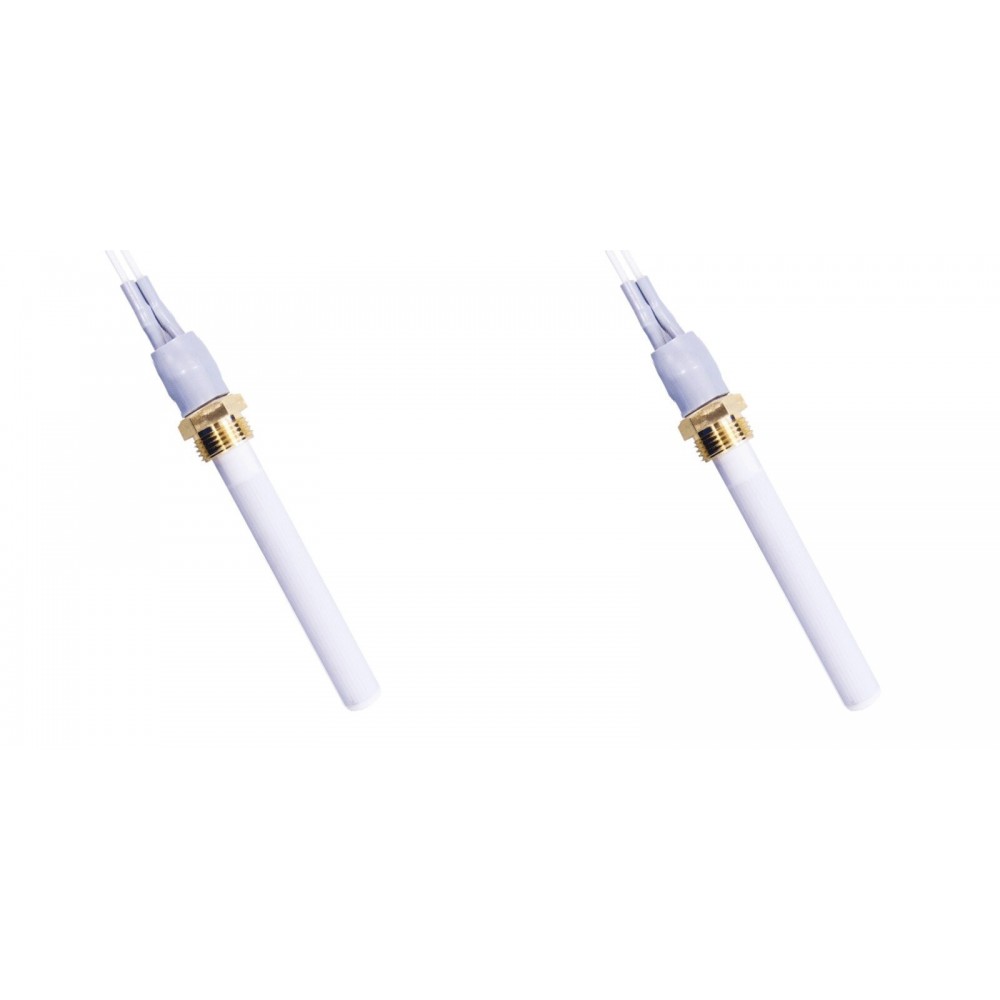 Ceramic igniter / heating element for pellet stoves Eco Spar, BURNiT, Warmflow, Adler, AMG, Ecoteck and others, total length 88mm, 250W - x2 | Igniters / Resistors for Pellet Stoves | Pellet Stove Parts |