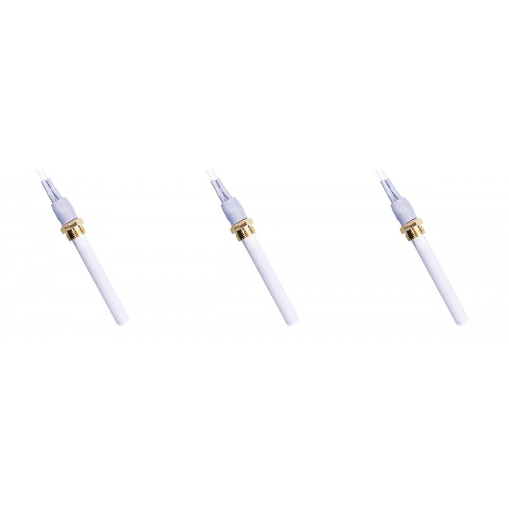 Ceramic igniter / heating element for pellet stoves Eco Spar, BURNiT, Warmflow, Adler, AMG, Ecoteck and others, total length 88mm, 250W - x3 | Igniters / Resistors for Pellet Stoves | Pellet Stove Parts |