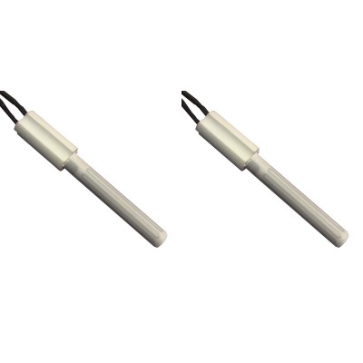 Ceramic igniter / heating element for pellet stoves Eco Spar, BURNiT, Ashley, Adler, AMG, Piazzetta and others, total length 102mm, 250W - x2 - Pellet Stove Parts