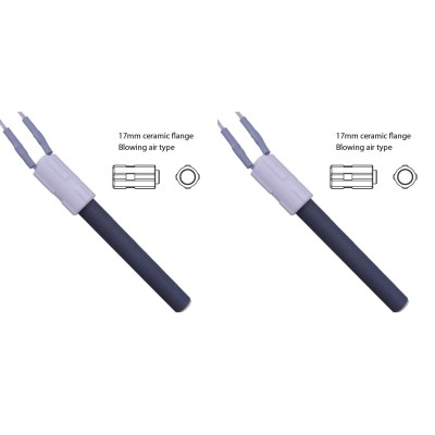 Ceramic igniter / heating element for pellet stoves BURNiT, Palazzetti and others, total length 113mm, 260W - x2 - Pellet Stove Parts