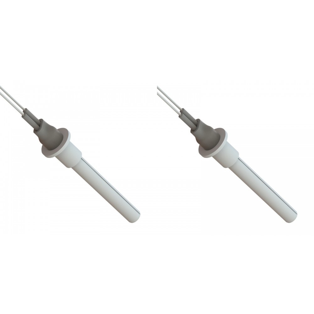 Ceramic igniter / heating element for pellet stoves ETA, Grant Spira, ComfortBilt and others, total length 107mm, 260W - x2