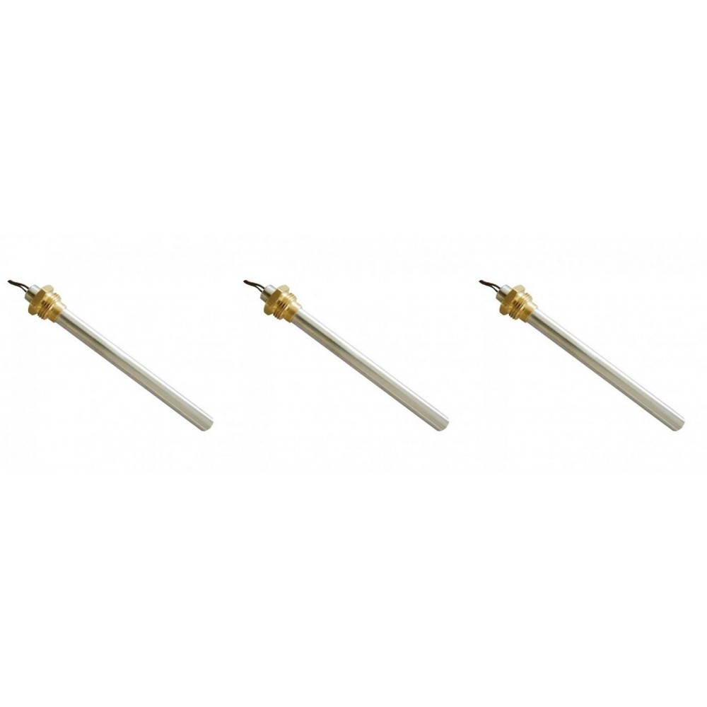 Igniter / Heating element for pellet stoves BURNiT, Piazzetta, Karmek, MCZ, Ungaro, Superior, Cadel and others, total length 185 mm, 350W - x3