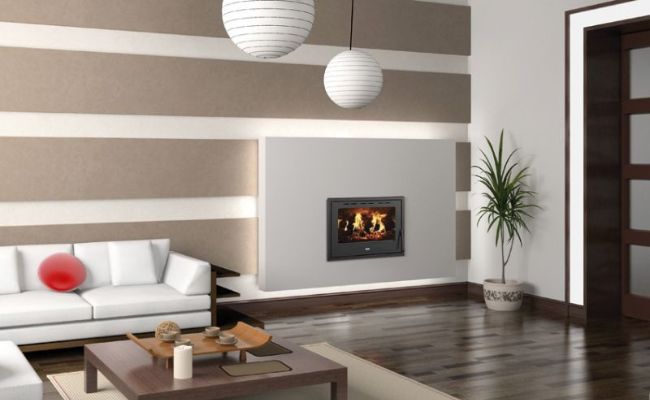 Built-in fireplace Prity Panorama P W 18