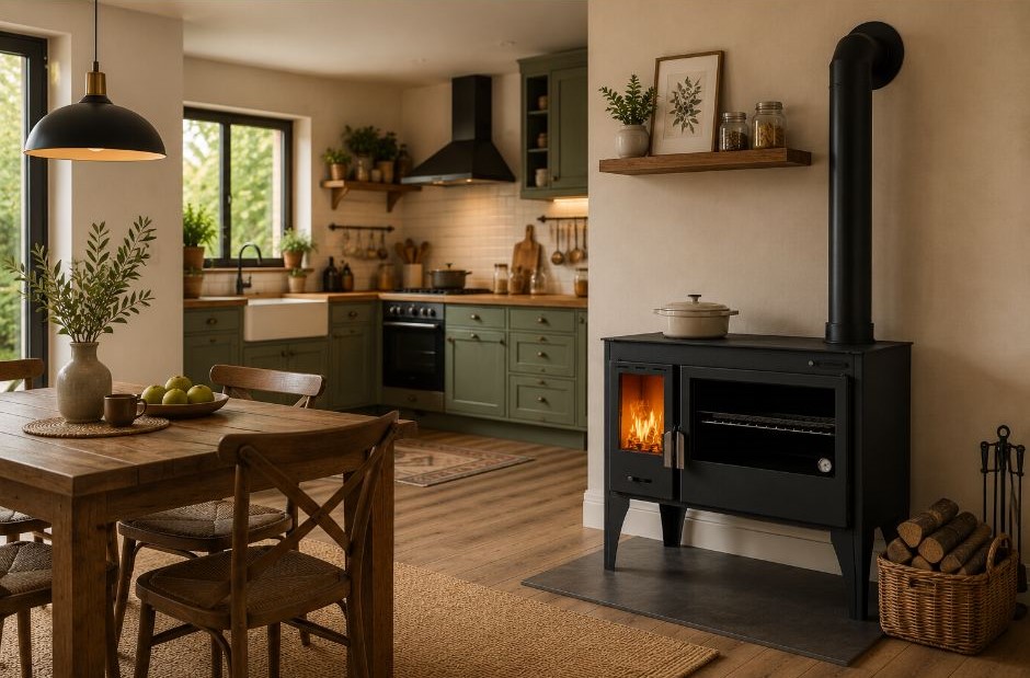 ATS Masina Plus 500 wood stove with oven